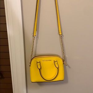 Michael Kors Yellow Crossbody Purse